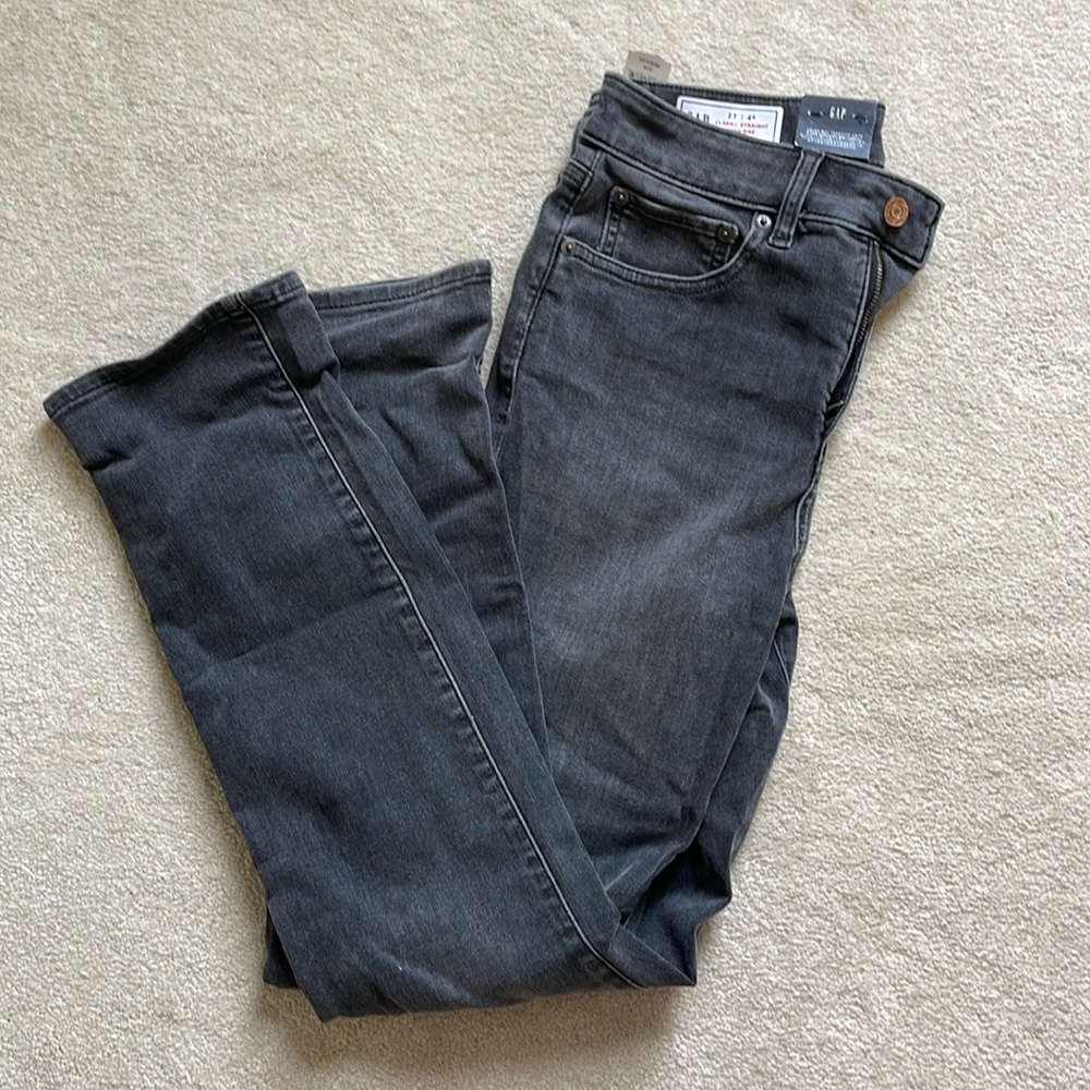 GAP Jeans Straight High Rise Size 27/4